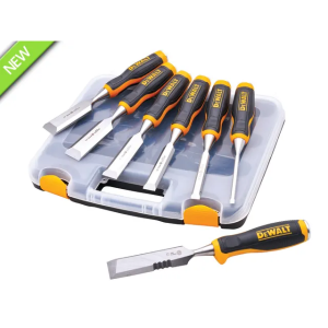 DeWalt 6 Piece Chisel Set With Free Chisel Knife