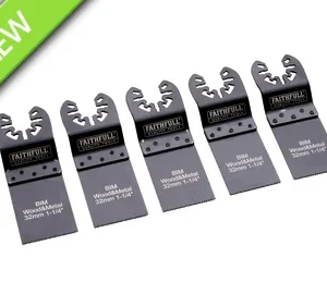 Faithfull 5 Piece Multi-Tool Blade Set Flush 32MM