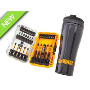 DeWalt 32 Piece FlexTorq Bit Set & Travel Mug
