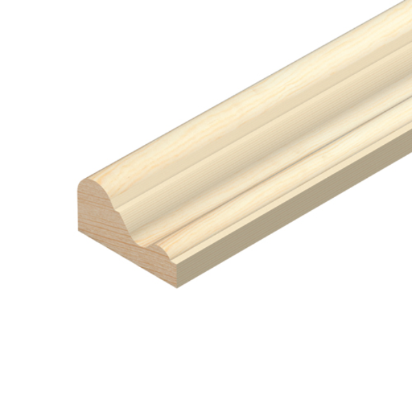 29 x 15mm x 2.4m Pine Decorative Panel Mould