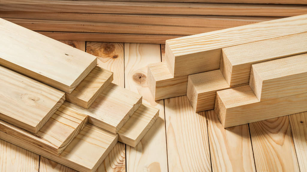Different Sizes of Timber