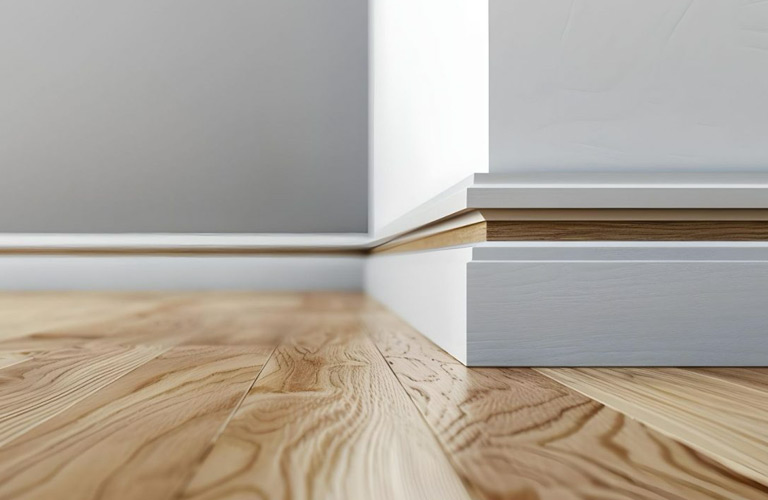 how to cut skirting board